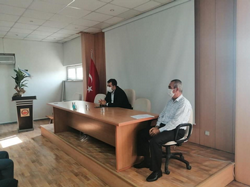 Kaymakam Kaya Muhtarlarla Tanıştı