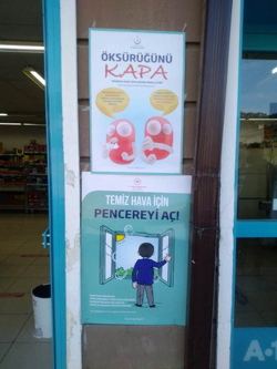 Tüberkiloz ile İlgili Afişler Asıldı