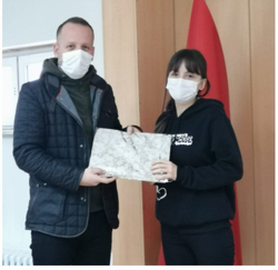 Kaymakam Öğrencileri Ödüllendirdi