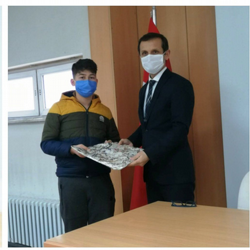 Kaymakam Öğrencileri Ödüllendirdi