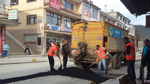TARAKLI’DA ANKARA CADDESİ’N DE ASFALT YAMA ÇALIŞMASI