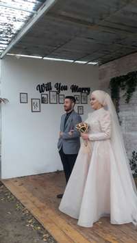 MERVE VE VOLKAN EVLİLİĞE İLK ADIMI ATTILAR