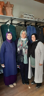 AK PARTİ İL KADIN KOLLARI’NDAN TARAKLI ZİYARETİ