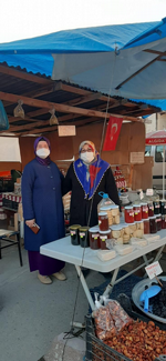 AK PARTİ İL KADIN KOLLARI’NDAN TARAKLI ZİYARETİ