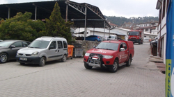 BÜYÜKŞEHİR İTFAİYEDEN TARAKLI BELEDİYE PERSONELİNE UYGULAMALI YANGIN EĞİTİMİ
