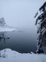 Karagöl’de kartpostallık kar manzaraları