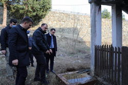 Vali Çetin Oktay Kaldırım Taraklı’da İncelemelerde Bulundu