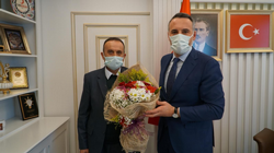 AK PARTİ TARAKLI İLÇE YÖNETİMİ YUNUS TEVER’İ ZİYARET ETTİ.