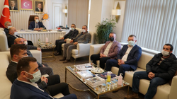 AK PARTİ TARAKLI İLÇE YÖNETİMİ YUNUS TEVER’İ ZİYARET ETTİ.