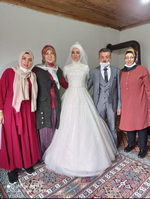MUHTAR TOPUZ OĞLUNU EVLENDİRDİ