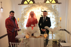 MUHTAR TOPUZ OĞLUNU EVLENDİRDİ