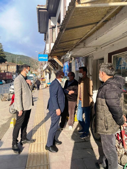 İYİ Parti'den Esnaf Ziyareti