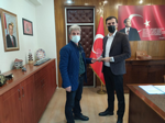 Trabzonlulardan Kaymakam Küçük'e Ziyaret