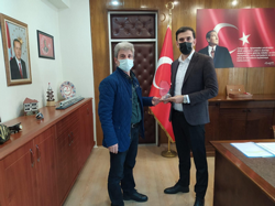 Trabzonlulardan Kaymakam Küçük'e Ziyaret