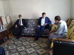TARAKLI KAYMAKAMI LEVENT KÜÇÜK HACIALİLER MAHALLESİNİ ZİYARET ETTİ