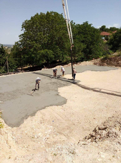 Duman Mahallesi’n de Camii İnşaatına Başlandı