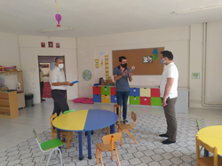 Taraklı Kaymakam Halis Hacıismailoğlu okullarda incelemelerde bulundu