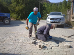 Bozulan Yollarda Onarım Çalışmaları Sürüyor