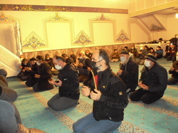 Aşağı Camiide Sabah Namazı Buluşması