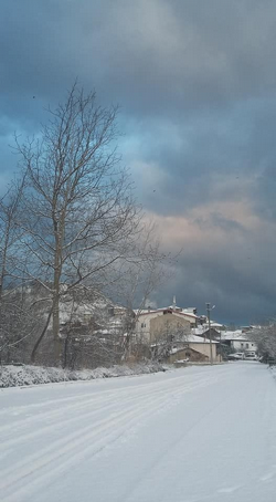 Taraklı'ya Beklenen Kar Geldi