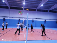 Voleybol turnuvasında Heyecan Başladı