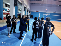 Voleybol turnuvasında Heyecan Başladı
