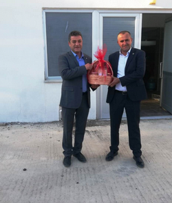 TARAKLI ZİRAAT ODASI BAŞKANI RUHİ AVDAN’IN MİSAFİRİ OLDULAR