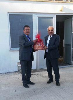 TARAKLI ZİRAAT ODASI BAŞKANI RUHİ AVDAN’IN MİSAFİRİ OLDULAR
