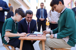 İl Millî Eğitim Müdürü Savaşçı Matematik Sokağını Ziyaret Etti