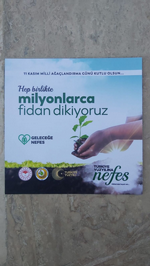 Taraklı’da geleceğe nefes olacak yeni fidanlar toprakla buluştu