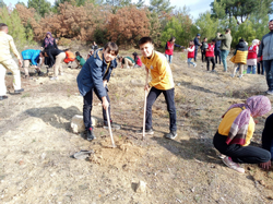 TARAKLI’DA KIZILAY’LA ORMANLAR YAŞATILIYOR