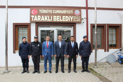 Vali'den Taraklı Belediyesi'ne Ziyaret