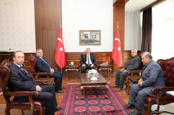 Muhtarlardan Valiye Ziyaret