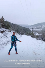 19 Kişilik Ekip Tuzla Kanyonu'nda