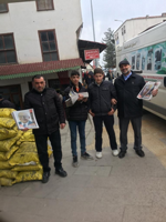 Taraklı Saadet Erbakan Özel Sayısı Gazete Dağıttı