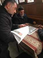 Taraklı Saadet Erbakan Özel Sayısı Gazete Dağıttı
