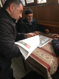 Taraklı Saadet Erbakan Özel Sayısı Gazete Dağıttı