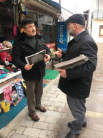 Taraklı Saadet Erbakan Özel Sayısı Gazete Dağıttı