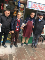 Taraklı Saadet Erbakan Özel Sayısı Gazete Dağıttı