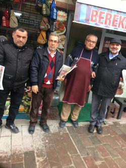 Taraklı Saadet Erbakan Özel Sayısı Gazete Dağıttı