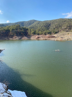 Kayaboğazı Gölet’i Kar ve Yağmur Yağışlarıyla Su Tutmaya başladı.
