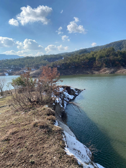 Kayaboğazı Gölet’i Kar ve Yağmur Yağışlarıyla Su Tutmaya başladı.