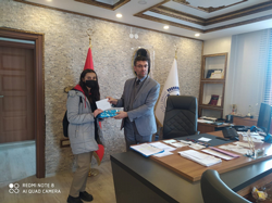 DERECEYE GİREN ÖĞRENCİLERE ÖDÜLLERİ VERİLDİ