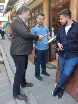 Esnaf ve Sanatkarlar Odası Yönetiminden Teşekkür Ziyareti