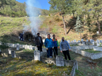 TARAKLI MEZARLIĞINDA BAYRAM TEMİZLİĞİ