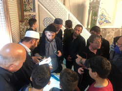 Taraklı Aşağı Cami’de Sakal-ı Şerif izdihamı