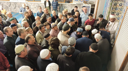 Taraklı Aşağı Cami’de Sakal-ı Şerif izdihamı