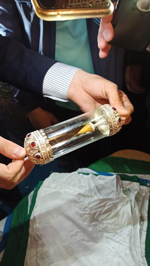 Taraklı Aşağı Cami’de Sakal-ı Şerif izdihamı