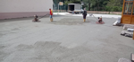 Taraklı İmam Hatip Ortaokulu Bahçesine Beton Döküldü