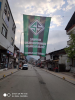 Hisar Tepesi'nde SAKARYASPOR Bayrağı